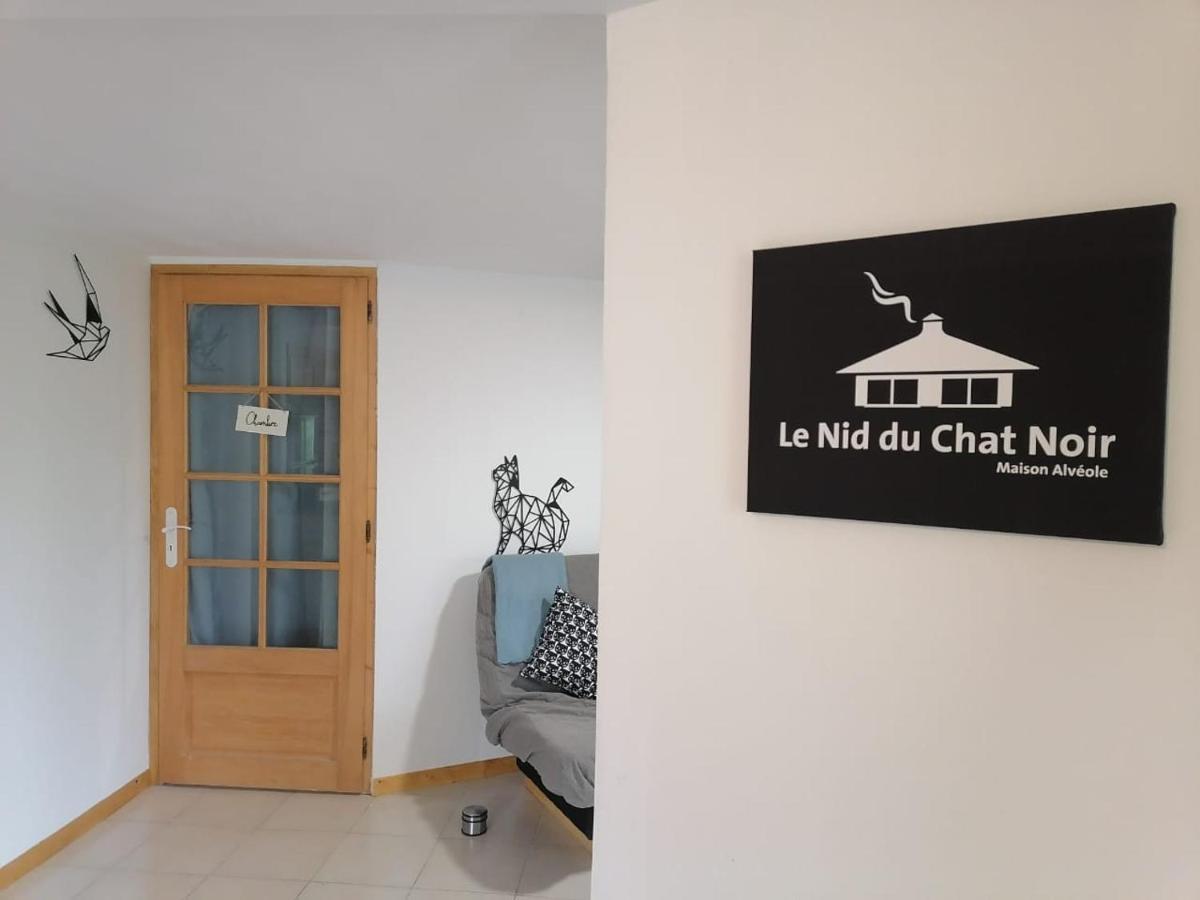 Le Nid Du Chat Noir - Maison Alveole Bed And Books Sciez Dış mekan fotoğraf